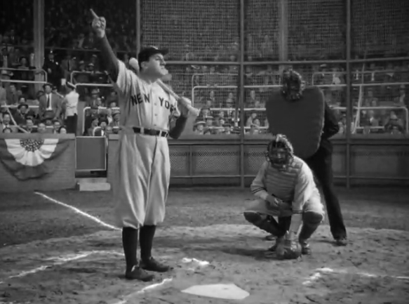 Babe Ruth Pointing 86